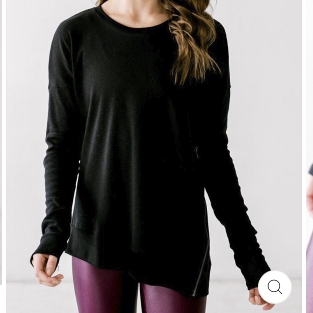 DYI Black Pullover Sweatshirt